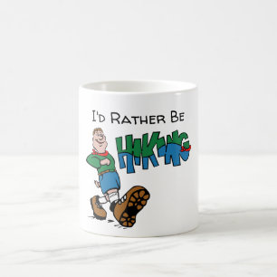 I'D Rather Be Hiking Classic Mug