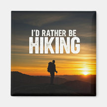 I'd rather be hiking
