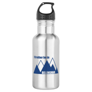 I'd Rather Be In Bellingham Washington Mountain 532 Ml Water Bottle