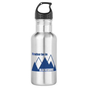 I'd Rather Be In Blacksburg Virginia Mountain 532 Ml Water Bottle