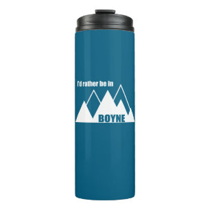 I'd Rather Be In Boyne Michigan Mountain Thermal Tumbler