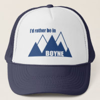 I'd Rather Be In Boyne Michigan Mountain