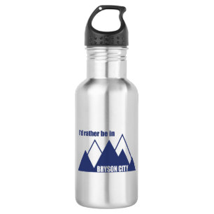 I'd Rather Be In Bryson City Mountain 532 Ml Water Bottle