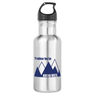 I'd Rather Be In Buena Vista Colorado Mountain 532 Ml Water Bottle