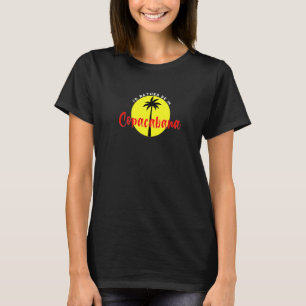 I'd Rather Be in Copacabana Beach Vacation Blue T-Shirt