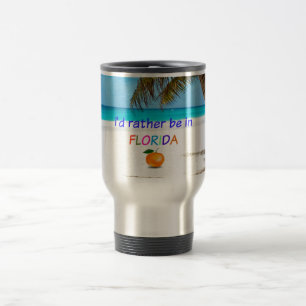 I'd Rather Be in Florida Two-Tone Coffee Mug