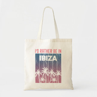 I'd rather be in Ibiza Tote Bag