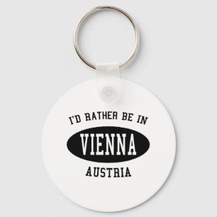 I'd Rather Be in Vienna Key Ring
