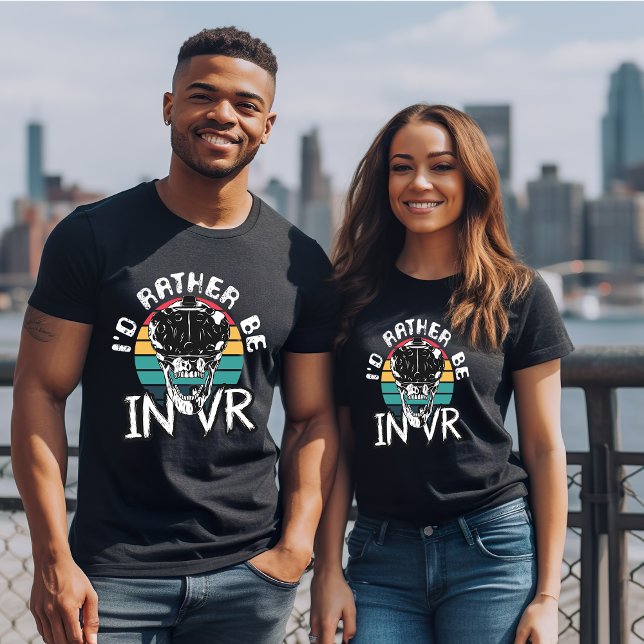 I'd Rather Be In VR T-Shirt (Creator Uploaded)