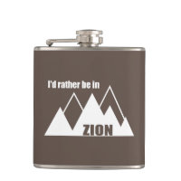 I'd Rather Be In Zion National Park Utah Mountain