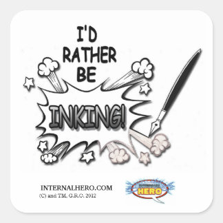I'd Rather Be Inking : Sticker