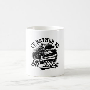 I'd Rather Be Jet Skiing Jet Ski Rider Jetski Coffee Mug