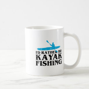 I'd Rather Be Kayak Fishing Cute Love To Kayak Gif Coffee Mug