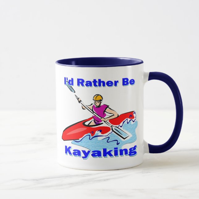 I'd Rather Be Kayaking 1 Mug (Right)