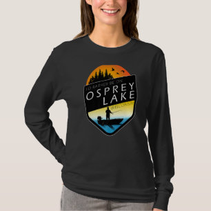 I'd Rather Be On Osprey Lake Wisconsin Fishing T-Shirt