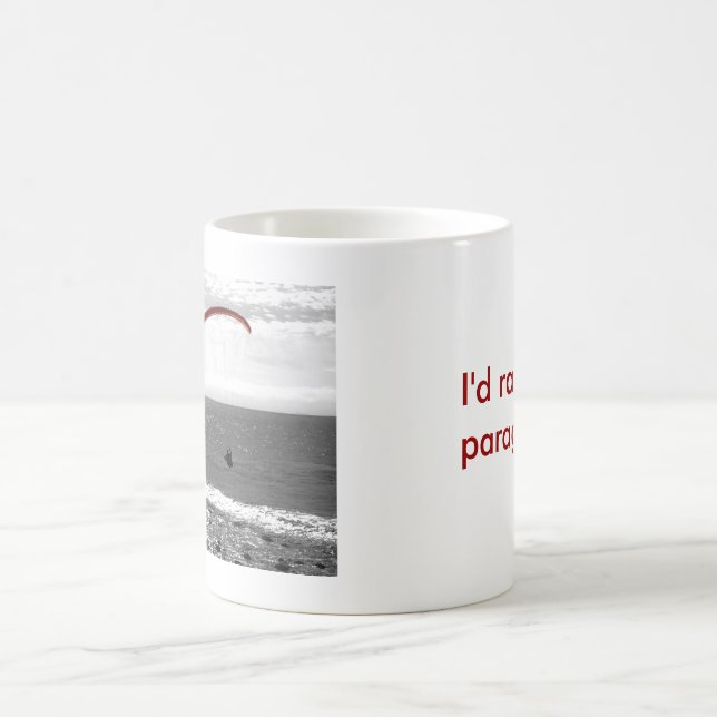 I'd Rather Be Paragliding Coffee Mug (Center)
