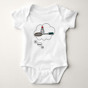 I'd rather be playing Badminton 5 Baby Bodysuit