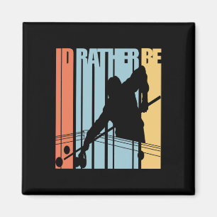 Id Rather Be Playing Billiards Shirt 8 Ball Pool S Magnet