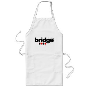 I'd Rather Be Playing Bridge apron - choose style