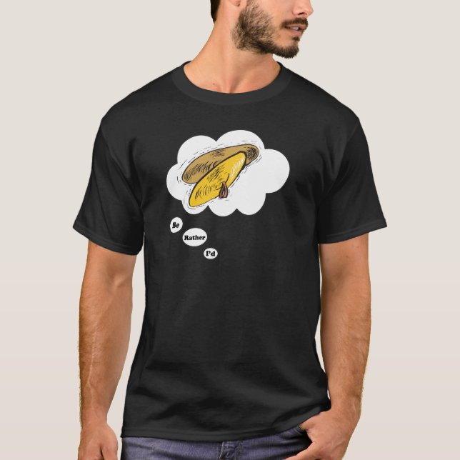 i'd rather be playing Cymbals T-Shirt (Front)