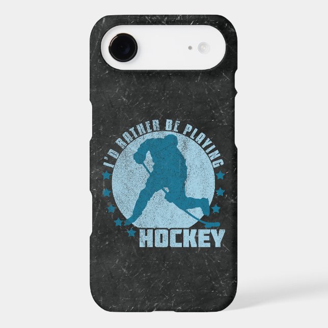 I'd Rather Be Playing Hockey Case-Mate Samsung Galaxy Case (Back)