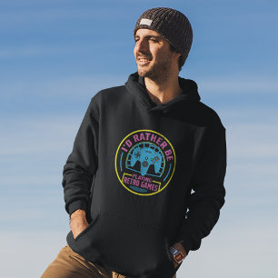 I'd Rather Be Playing Retro Games - Gamer Hoodie