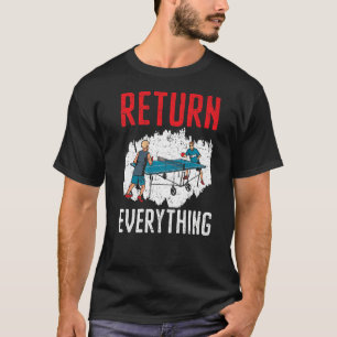 I'd Rather Be Playing Table Tennis Player Ping Pon T-Shirt