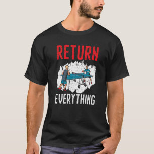 I'd Rather Be Playing Table Tennis Player Ping Pon T-Shirt