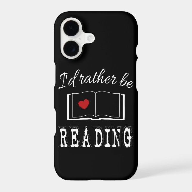 I'd rather be reading (Back)