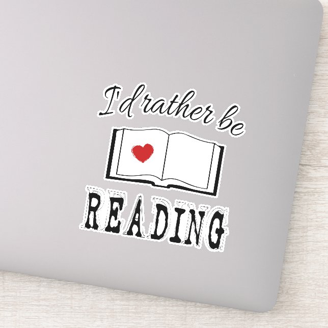 I'd rather be reading (Detail)