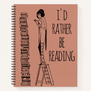 I'd Rather Be Reading Bullet Journal 