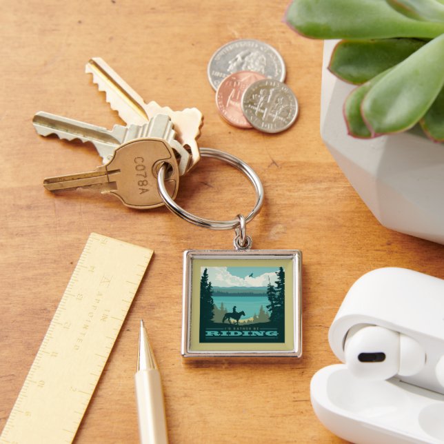 I'd Rather Be Riding Key Ring (Desk)