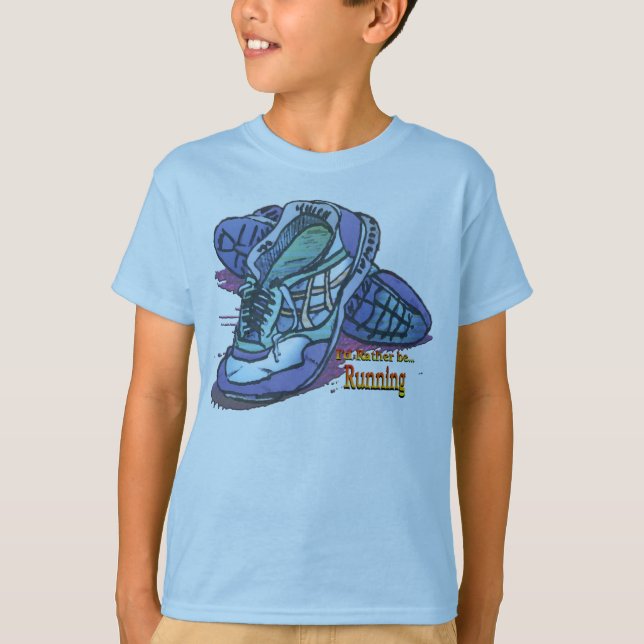 I'd Rather Be Running _ Sneakers (Front)
