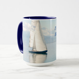 I'd Rather Be Sailing, Customise Message or Name Mug