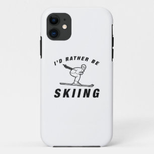 I'd Rather Be Skiing iPhone 11 Case