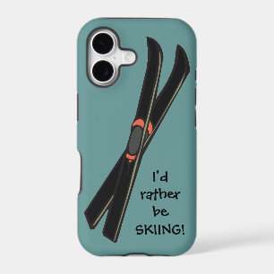 i'd rather be SKIING! Design iPhone Casemate