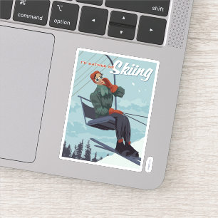 I'd Rather Be Skiing Print