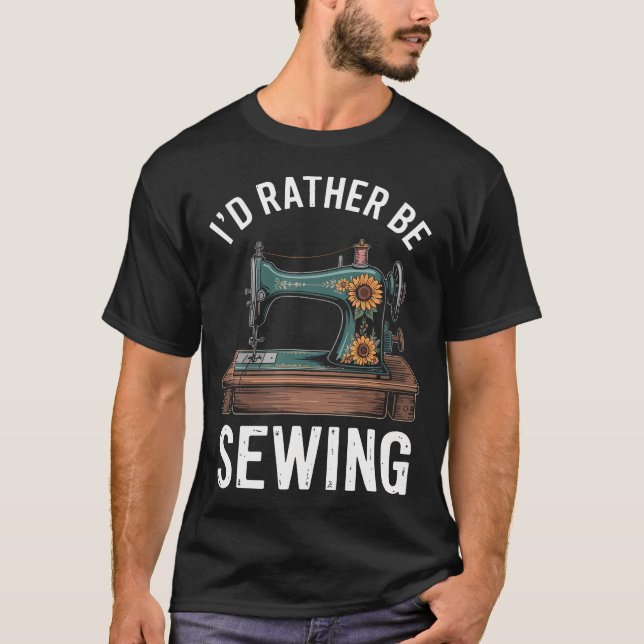 I'D Rather Be T-Shirt (Front)