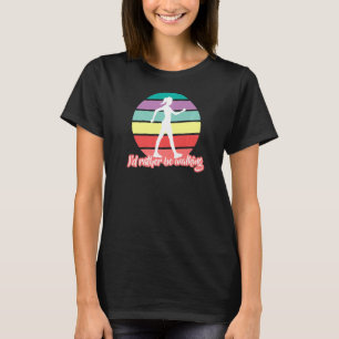 I'd Rather Be Walking Hiking Nordic Walking T-Shirt
