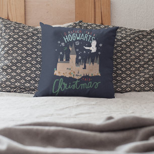 I'd Rather Stay At Hogwarts This Christmas Cushion