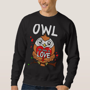 I'd Spend All 9 Lives With You Cute Cat Sweatshirt