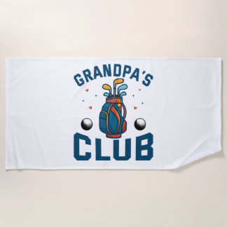 Id Tap That Golf Beach Towel