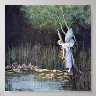 Ida Rentoul Print - Reflection