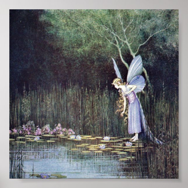 Ida Rentoul Print - Reflection (Front)