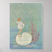 Ida Rentoul Print - Shell