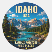 Idaho Alpine Wilderness Travel Destination 🟡