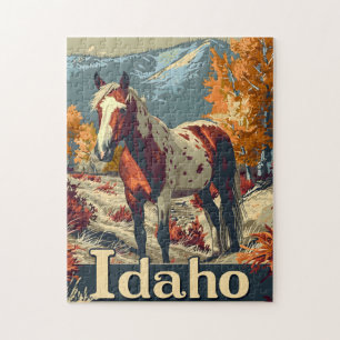 Idaho Appaloosa horse Jigsaw Puzzle