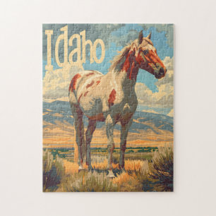 Idaho Appaloosa Horse Jigsaw Puzzle