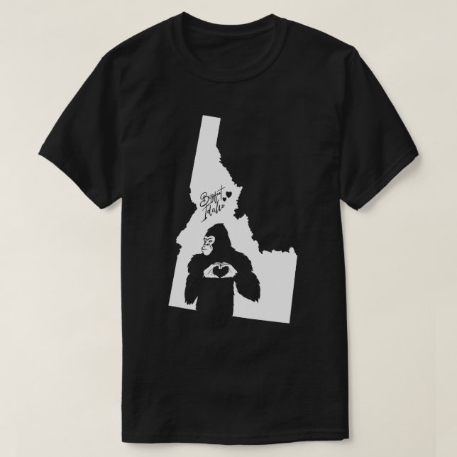 Idaho Bigfoot T-Shirt (Design Front)