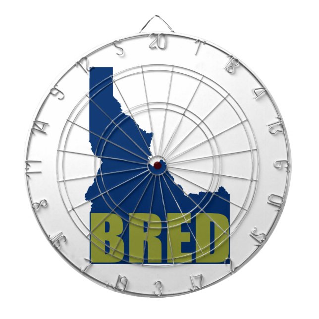 Idaho Bred Dartboard (Front)